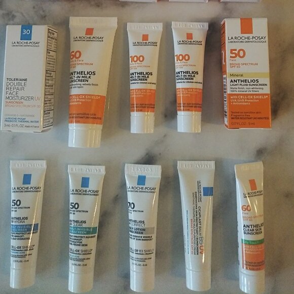 20-piece LaRoche Posay SPF Travel Mini Sunscreen set - Picture 2 of 2